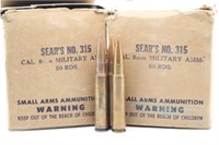 100rds Marked 8mm MILITARY AMMO