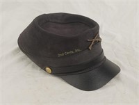 Usa Made Replica Civil War Leather Hat Henschel