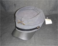 Usa Made Replica Civil War Leather Hat Henschel