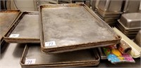 Lot of 4 full size sheet trays