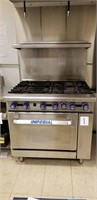 Imperial natural gas oven/range