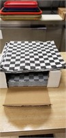 Checkered basket papers