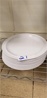 Lot of a  Plastic dinner plates