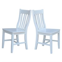 Toby Traditional Solid Wood Dining Pair