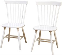 Palm Beach Solid Wood Dining Chair Pair