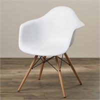 White Abbey Arm Chair