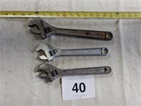 CRAFTSMAN ADJUSTABLE WRENCHES