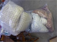 Throw pillows & other textile items