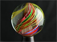 Twisted Core Marble 48mm Red Green Blue