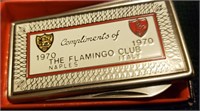 Vintage Flamingo Club Pocket Knife
