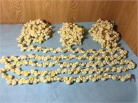 10 Yards Vintage Christmas Popcorn Garland U16E