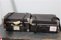 Two Black Cases with Straps