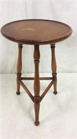 Small Vintage Round Side Table K14F