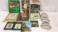 Gardening Books & Plant Displays N14D