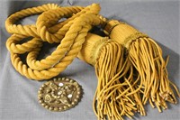 Large Group of Gold Tassel Cord