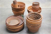 Group of Clay Pots