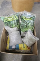 Bags of Sphagnum Moss & Stone