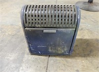 Antique Navy Blue Enamel Heater