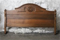 Antique Walnut Footboard