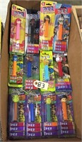 Pez Candy Character Dispensers Unopened