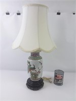 Lampe de table en céramique style oriental
