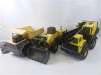 3 jouets véhicules Tonka / 3 Tonka toys