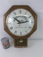 Horloge promo. Schweppes, United Clock,  USA