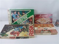 4 jeux de société vintage / 4 board games