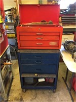 Proto Tool Box on Stand with Tools