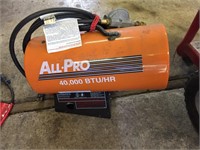 All Pro 40,000 BTU Propane Forced Air Heater