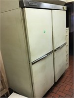 hobart double door refrigerator