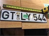 gtlx544, metal sign