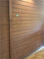 4" lap wood siding on walls