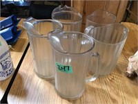5 water pitchers