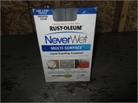 New Rustoleum Never Wet Spray
