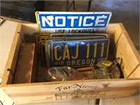 Assorted Signs & Plates