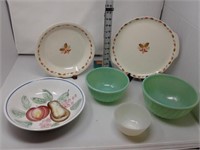 Jadeite Mixing Bowls-Platters-Bowls
