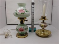 Lamp & Candleholder