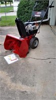 Snapper 5.5hp, 22" dual stage snow blower,