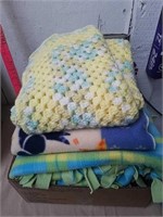 Group of blankets