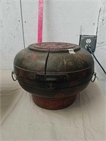 Antique wooden rice cooker