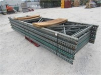 (Qty - 10) Pallet Racking Uprights-