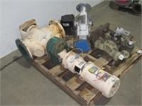 Electric Motor with Pump and Pump-