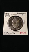 1976 Eisenhower dollar