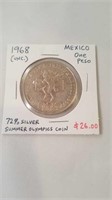 1968 Mexican peso