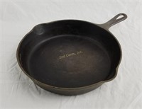Griswold #8 Skillet Cast Iron 704z Smooth Small Lo