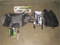 Tent, Duffel, Hydration Backpack & Light-
