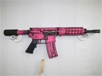 Custom Pink Spikes Tactical ST15 5.56