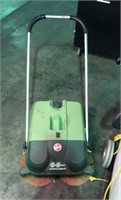 Hoover spin sweep outdoor sweeper