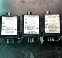 Lot of three Macromatic time delays as-50222-08